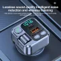 Car Bluetooth Receiver USB U Disk Read PD20W Fast Charging Digital Display Car Mobile Phone Adapter FM Transmiter with LED Display