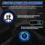 Velocímetro digital GPS com display LED colorido e função de bússola para carro, caminhão, SUV e RV