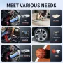 BlitzWolf 12000mAh/16000mAh/20000mAh Car Jump Starter with 150PSI Air Compressor Digital Tire Inflator with LED Light