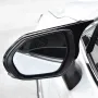Horn Glossy Black Rear View Side Car Mirror Cover Caps Fit For Toyota Camry 2018+ Avalon 2019 C-HR 2016-2018+