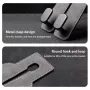 Multi-function Car Seat Back Double Hook Flip Fur Leather Mobile Phone Holder Metal Hook Premium Suede Rear Seat Hanging Dual Hook 20KG Large Load-Bearing Alloy Hook Hanger