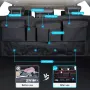 Auto kofferbak organizer Oxford stoffen rugleuning opbergtas Multifunctionele net ophangtas Autostoel rugleuning opbergtas organizer met 9 vakken Oxford waterdichte multi-pocket