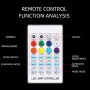 Lampada decorativa per interni con controllo APP, 2 in 1, luce LED Phantom per auto Symphony, 110 cm + 35 cm, presa USB.
