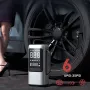Multi-functional 6 in 1 Car Emergency Starter and Vacuum Cleaner Portable Air Compressor Inflator Pump Mobile Power Booster Starter with Suction and Blow