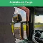 2 Pack Heat Reduction Car Side Window Sun Shade Universal UV Protection Mesh Window Shade with Suction Cup Protection for Trucks Caravans