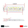 A Pair Of 12LEDs High-Bright Truck LED Flash DC 12-80V Warning Lights Trailer Signal Lamps Emergency Strobe Lights