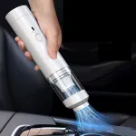 7000pa Portable Cordless Handheld Car Vacuum Cleaner Dual Use Inflation Suction Blow Suction Vacuum For Home Office Car