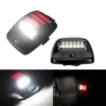 2Pcs LED Car License Plate Lights Lamp Assembly Replacement For Toyota Tacoma 2005-2015 For Tundra 2000-2013