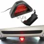 12 LED Triangular Brake Lights LED Rear Tail Lights Flashing Brake Lights Red Warning Lights