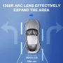 Car Interior Rearview Mirror Corner Convex Rearview Mirror Anti-Glare Car Interior Rearview Baby Child Seat Watch Visor Mirror