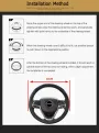 Car Steering Wheel Cover Anti Slip Universal 37-38cm Steering Decoration Accessories