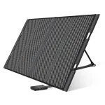 [Директно ЕС/САЩ] Foursun 18V 100W (150W пиков) преносим слънчев панел за електроцентрала Сгъваем керемид IP67 Водоустойчив независим опорен прът за слънчев генератор Power Bank 12V автомобилна батерия