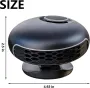 2 In 1 Car Fast Heating and Cooling Car Heater Portable Car Heater 12V 360° Adjustable Car Heater and Defroster Car Heater Defroster