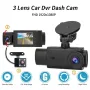 1080P Front & Rear 170° Car Driving Recorder Auto Dash Cam WIFI Three -lens 2 Inch Video Recording DVR Camera