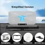 Wireless Charging Car-mounted HUD Car HUD Head-Up Display Projection Folding Holder Driving Navigation Mobile Phone Holder for Cars Trucks