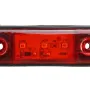 LED Side Marker Indicator Light Waterproof For 12V 24V Trailer Truck Bus Lorry Van