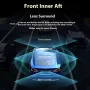 4 Lens Car Dash Cam Front Back Left Right Driving Recorder DVR Motion Detection Loop Recording Night Vision Mobile App Wide Angle Camera With / Without Wiff