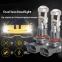 General Liang H7/H11/9005/90006/9012 2pcs 2000LM LED Headlight Bulbs High Brightness LED Headlamps IP65 Protection Level