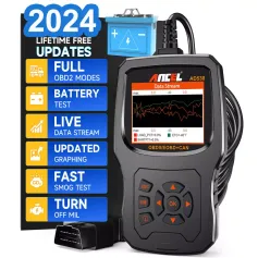 Ancel AD530 OBD2 Car Engine Tester Car Engine Diagnostics Tool Code Reading Clearing Car Battery Test Works On all OBDII/EOBD+CAN Protocols 2024 Updates