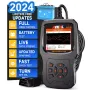 Ancel AD530 OBD2 Car Engine Tester Car Engine Diagnostics Tool Code Reading Clearing Car Battery Test Works On all OBDII/EOBD+CAN Protocols 2024 Updates