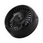 5V USB Air Outlet Car Fan 3 Speed Adjustment Cooling Colorful Light 360° Rotation Multi-function Mini Cooler