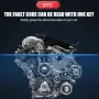 Professional Auto Engine System Diagnostic Tool OBD2 EOBD Car Scanner Automotive Battery Tester Clear Fault Code Reader