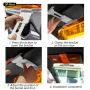 Car Sun Visor Anti-Glare Mirror Adjustable Sunscreen Adjustable UV Protection Polarized Sun Visor Clear Vision