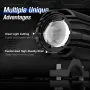NOVSIGHT A500-WL11-1 2-inch 1500lm Motorcycle Headlight Dual Beam Modes Motorcycle Spotlight IP68 Waterproof