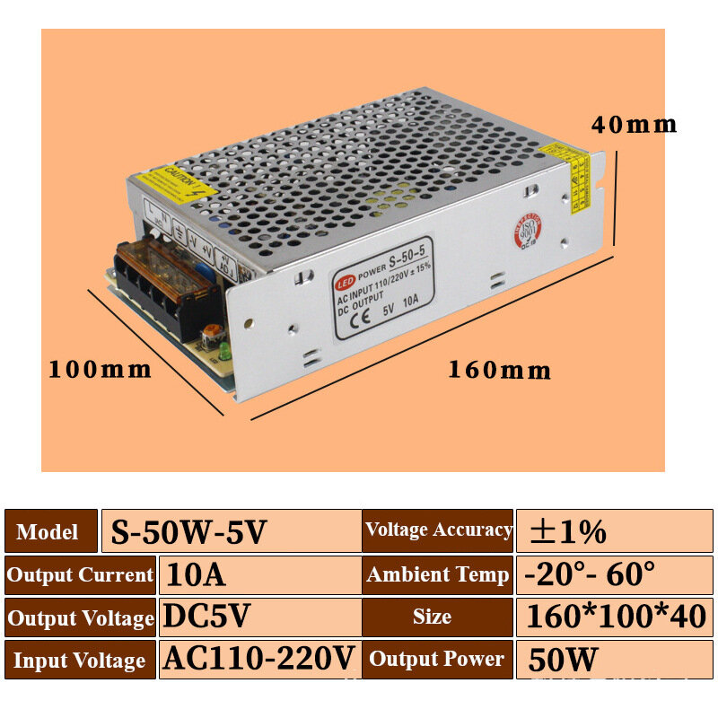 50W