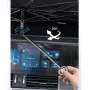 Coated Car Sunshade Umbrella Thickened V-Shaped Opening Front Windshield Curved Handle Car Anti UV Umbrella 360° Center Pole Rotation