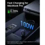 UGREEN 130W USB C Car Charger PD 100W +PD 30W Type C Car Charger Adapter for iPhone 16 16 Plus 16 Pro 16 Pro Max Galaxy S24 S23 Ultra for iPad MacBook
