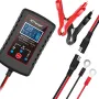 RJTianye 6V 12V 2A Car Smart Battery Charger ASE Adapter Automatic Float Charge Motorcycle Lawn Mower Tractor Lead Acid AGM Battery
