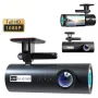 Perekam Mengemudi Mobil 2,0 Inci Wifi HD Depan Belakang Perekaman Ganda Penglihatan Malam Mobil DVR Perekaman Full HD 1080P Lensa Sudut Lebar 170 Derajat