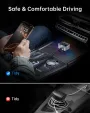 Bluetooth 5.3 FM Transmitter Car Adapter 66W PD & QC 3.0 Fast Charging with USB-C Cable Wireless Radio Adapter with Light Control HiFi Bass Hands-Free Calling