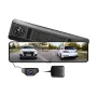 AZDOME AR12 11.26 inç Ekran Dikiz Aynası Dash Cam Park Yardımı Dokunmatik Ekran DVR Ön Arka Çift Lens WiFi GPS Kaydı Sürüş Geçmişi Takibi Sürüş Kaydedici