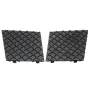 2pcs Front Bumper Lower Mesh Grill Trim Cover Left and Right For BMW E60 E61M