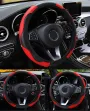 Car Steering Wheel Cover Anti Slip Universal 37-38cm Steering Decoration Accessories
