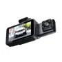 3 inch Triple Car Front Windshield Record WIFI Car DVR Monitoring Night Vision 1080P HD Camera Car DVR Cam with 64G Memory Card