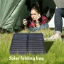 9W Portable Solar Panel Monocrystalline Silicon 6V Outdoor Charging Mobile Phone Tablet Power Bank USB-C USB-A Output