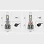 INFITARY A9 2PCS 12V 24V H1 / H4 LED Car Headlight Bulbs 26000LM Headlamps Kit 6500K Head Lights CSP 3570 Chip