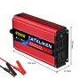 อินเวอร์เตอร์ไฟฟ้า TATALIK Pure Sine Wave 4500W Peak Pure Sine Wave 12V 24V ถึง 110-220V 1500W อินเวอร์เตอร์ป้องกันการโอเวอร์โหลดสำหรับการตั้งแคมป์กลางแจ้ง