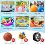 3600mAh Mini Inflator Pump Electric Air Pump with 4 Nozzles Inflator Deflator USB Rechargeable Small Pump for Air Mattress Camping Bed Pool Toys