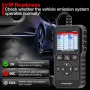 Kingbolen YA200 OBD2 Scanner Multi-Language Car Diagnostic Tool Engine Code Reader DTC Lookup Voltage Test Life Free Update