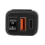12V-24V QC3.0 Motorcycle USB Charger Adapter with Switch Voltmeter Socket Motor Charger Waterproof For Phone GPS