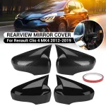 ສໍາລັບ Renault ສໍາລັບ Clio 4 MK4 2012-2019 ຄູ່ ແວ່ນ ເບິ່ງ ຂ້າງ ຫລັງ Cap Cover Direct Add-On Left & Right