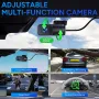 SJCAM M60 Dash Camera 3 Lens 4K Front Internal Rear Ultra Clear Night Shooting 360° Panoramic Shooting Car DVR Driving Recorder