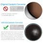 Caberre 2.5\ Performance Universal Catalytic Converter Heat Shield Stainless Steel
