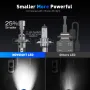 NOVSIGHT A500-N99 Series 2PCS 24000LM LED Car Headlights IP68 Waterproof 100W 6500K Car LED Headlamps High Brightness