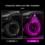4PCS 8000LM Car LED Underglow Lights Atmosphere Lights Grille Modified Lights Universal for Off-road Vehicles