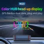 Car Head Up Display for Car GPS Speedometer Compass Direction HUD USB Cable Plug Play